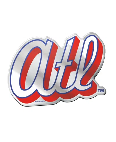 Wincraft Atlanta Braves 2026 City Connect Acrylic Auto Emblem In Multi