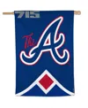 Wincraft Atlanta Braves 28" X 40" 2023 City Connect Single-sided Vertical Banner In No Color