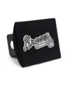 Wincraft Atlanta Braves Premium Metal Chrome Logo Hitch Cover In Transparent