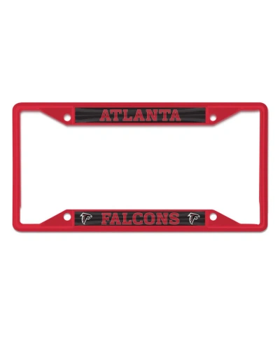 Wincraft Atlanta Falcons Chrome Color License Plate Frame In Multi