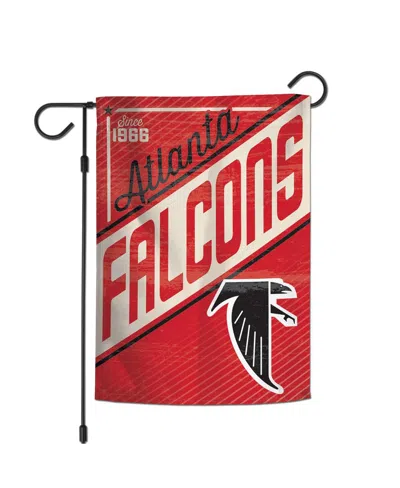 Wincraft Atlanta Falcons Team 2-sided 12'' X 18'' Garden Flag In Transparent