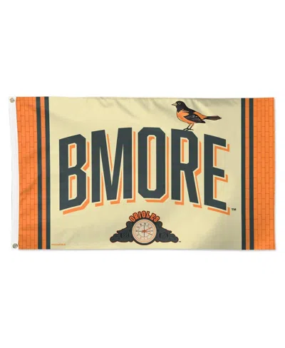 Wincraft Baltimore Orioles 2026 City Connect Single-sided Deluxe 3' X 5' Flag In Multi