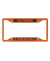 WINCRAFT BALTIMORE ORIOLES CHROME COLOR LICENSE PLATE FRAME