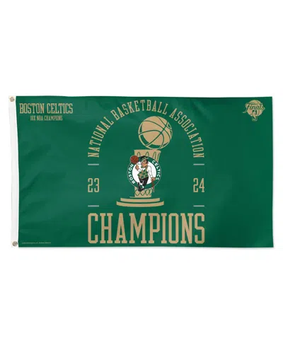 Wincraft Boston Celtics 18-time Nba Finals Champions 3' X 5' One-sided Deluxe Flag In No Color