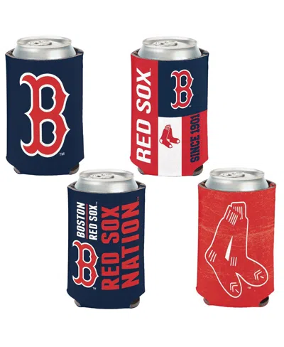 Wincraft Boston Red Sox 4-pack 12oz. Can Cooler Set In Multi