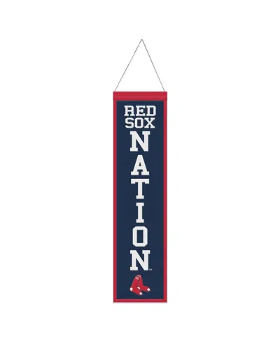 Wincraft Boston Red Sox 8" X 32" Slogan Wool Banner In Multi