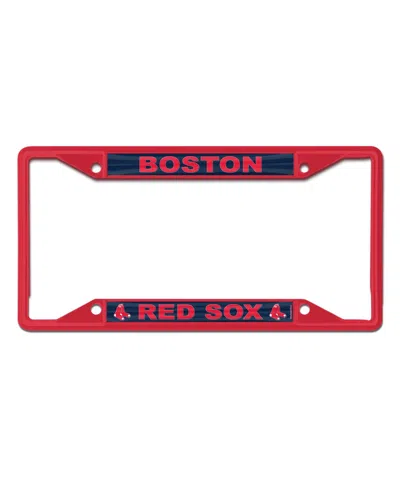 Wincraft Boston Red Sox Chrome Color License Plate Frame In No Color