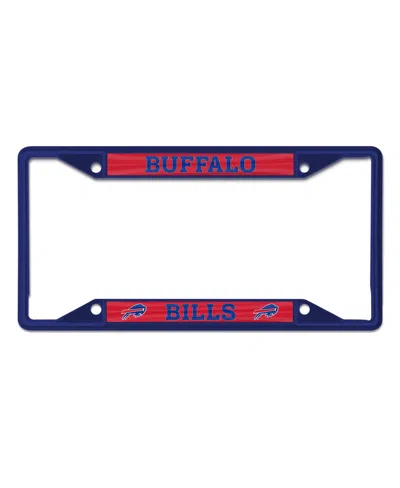 Wincraft Buffalo Bills Chrome Color License Plate Frame In Navy