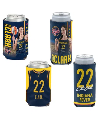 Wincraft Caitlin Clark Indiana Fever 4-pack 12oz. Can Slim Can Cooler Set In No Color