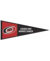 Wincraft Carolina Hurricanes 13" X 32" Wool Primary Logo Pennant In Red,black