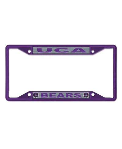 Wincraft Central Arkansas Bears Chrome Color License Plate Frame In Purple