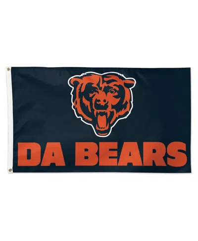 Wincraft Chicago Bears 3' X 5' Slogan Deluxe Single-sided Flag In Black