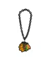 Wincraft Chicago Blackhawks Big Chain Logo Necklace In Gold