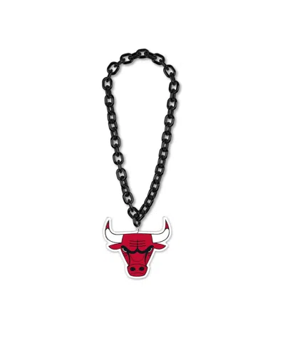 Wincraft Chicago Bulls Big Chain Logo Necklace In Red