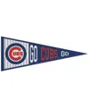 Wincraft Chicago Cubs 13" X 32" Slogan Pennant In Navy