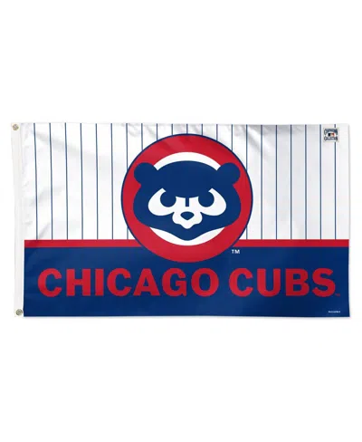 Wincraft Chicago Cubs 3' X 5' Single-sided Deluxe Pinstripe Flag In Multi