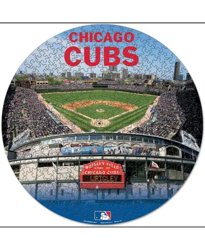 Wincraft Chicago Cubs Round 500-piece Puzzle In No Color