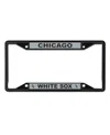 Wincraft Chicago White Sox Chrome Color License Plate Frame In Black