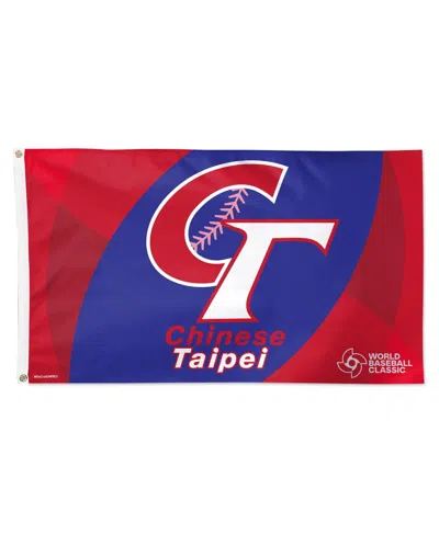 Wincraft Chinese Taipei Baseball 2026 World Baseball Classic 3' X 5' Single-sided Deluxe Flag In Multi