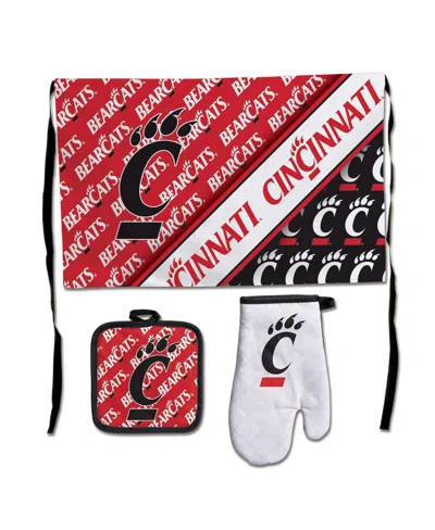 Wincraft Cincinnati Bearcats 3-piece Barbecue Set In Red