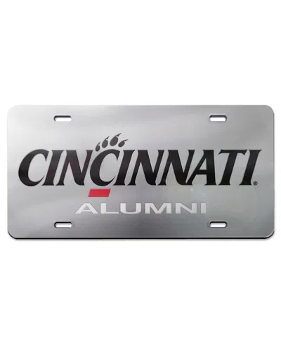 Wincraft Cincinnati Bearcats Alumni Laser Cut Acrylic License Plate In Gray