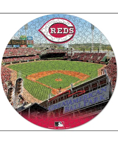 Wincraft Cincinnati Reds Round 500-piece Puzzle In Multi