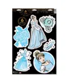 Wincraft Cinderella Disney Princess 11" X 17" Multi-use Decal Sheet In No Color