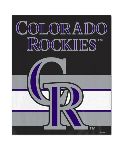 Wincraft Colorado Rockies Ultra Plush 50" X 60" Throw Blanket In Multi