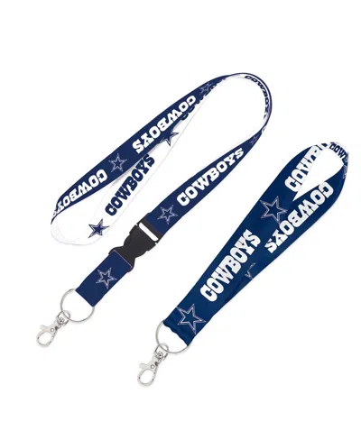 Wincraft Dallas Cowboys 2-pack Lanyard With Detachable Buckle Key Strap Set In No Color