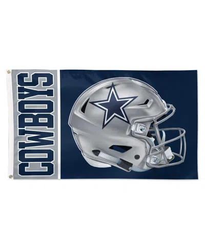 Wincraft Dallas Cowboys 3' X 5' Helmet Deluxe Single-sided Flag In Transparent