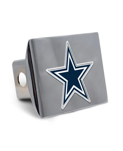 Wincraft Dallas Cowboys Premium Metal Hitch Cover In Transparent