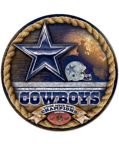 Wincraft Dallas Cowboys Round 500-piece Puzzle In Multi