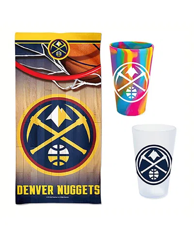 Wincraft Denver Nuggets Beach Day Accessories Pack In No Color