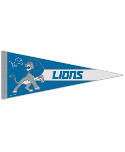 Wincraft Detroit Lions Disney X Nfl Simba 12" X 30" Premium Pennant In Blue