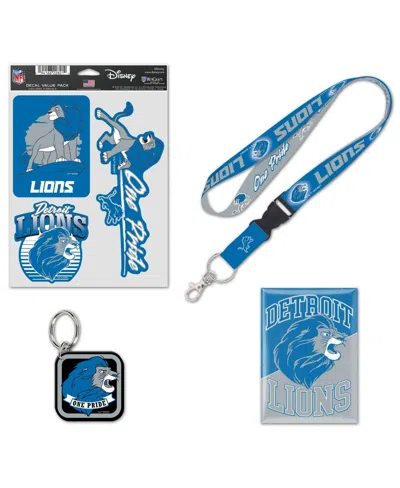 Wincraft Detroit Lions Disney X Nfl Simba Fan Pack In Multi