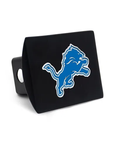 Wincraft Detroit Lions Premium Hitch Cover In Black