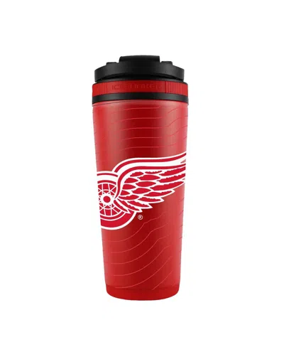 Wincraft Detroit Red Wings 26oz. 4d Stainless Steel Ice Shaker Bottle In No Color