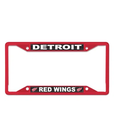 Wincraft Detroit Red Wings Chrome Colored License Plate Frame In Multi