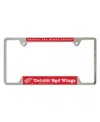Wincraft Detroit Red Wings  Metal License Plate Frame In Gray