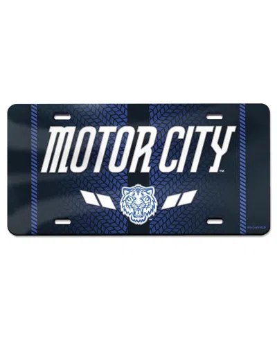 Wincraft Detroit Tigers 2024 City Connect Laser Cut Metallic Acrylic License Plate In No Color