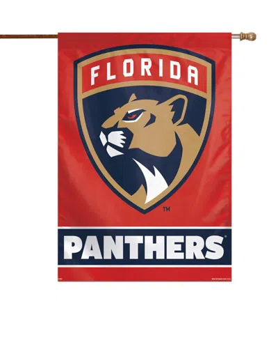 Wincraft Florida Panthers 28" X 40" Wordmark Single-sided Vertical Banner In No Color
