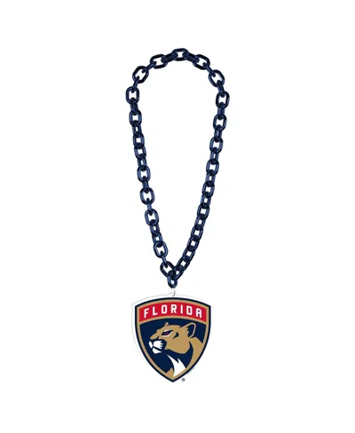 Wincraft Florida Panthers Big Chain Logo Necklace In Transparent