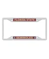 Wincraft Florida State Seminoles Chrome Color License Plate Frame In No Color