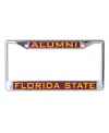 Wincraft Florida State Seminoles School Name Alumni License Plate Frame In Transparent