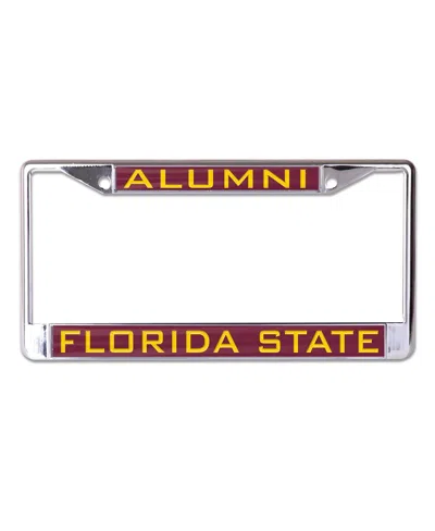 Wincraft Florida State Seminoles School Name Alumni License Plate Frame In Transparent