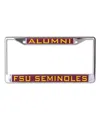 Wincraft Florida State Seminoles S/l School Alumni License Plate Frame In No Color