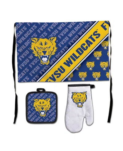 Wincraft Fort Valley State Wildcats Premium Barbecue Set In Blue