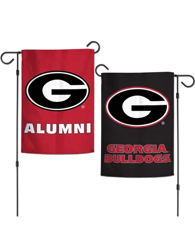 Wincraft Georgia Bulldogs 12" X 18" Double-sided Alumni Garden Flag In Multi