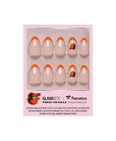 Wincraft Glamnetic X Baltimore Orioles Nail Kit In Orange
