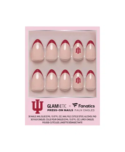 Wincraft Glamnetic X Fanatics Indiana Hoosiers Nail Kit In Transparent